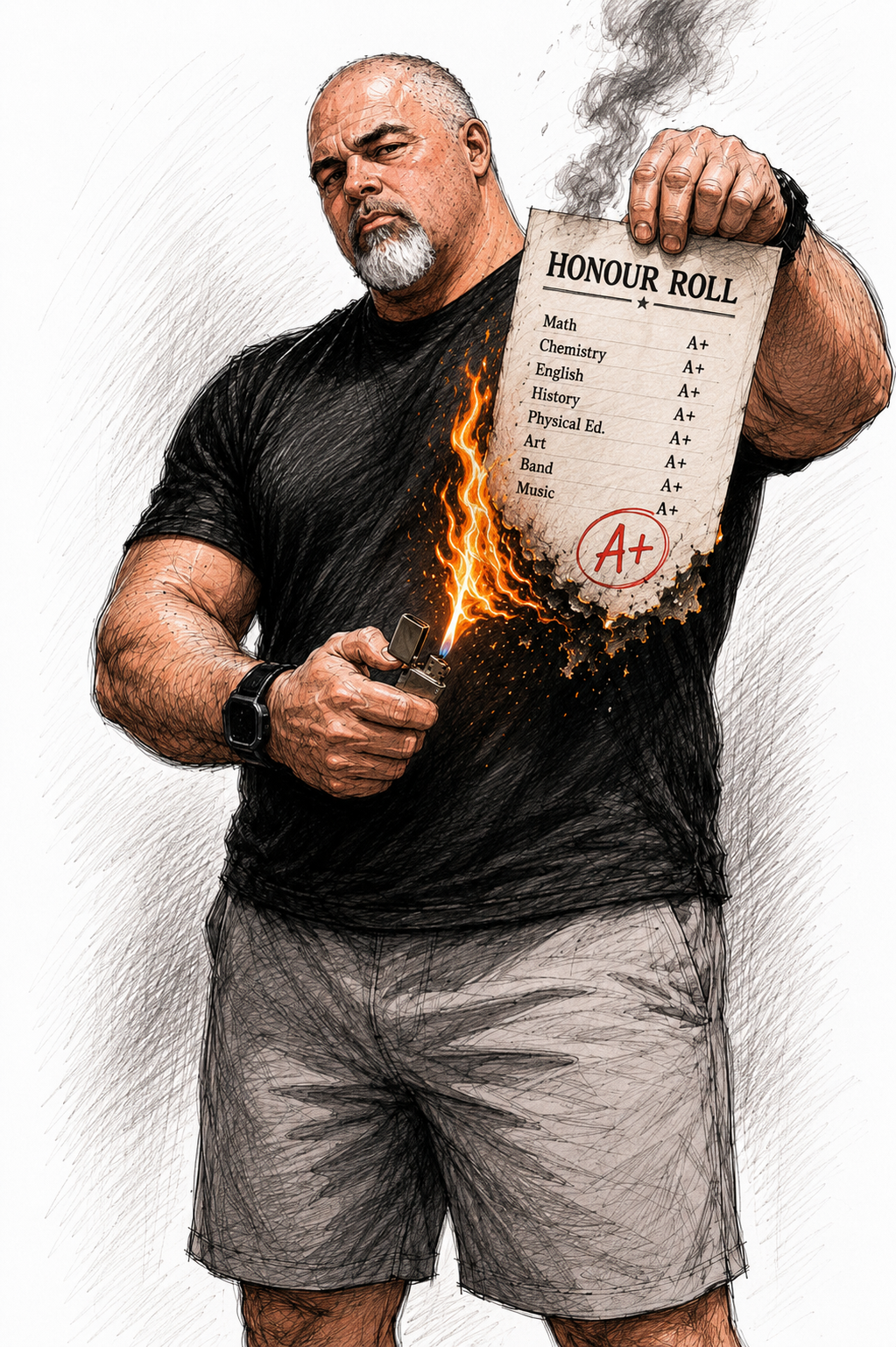 I have a problem with the honour roll